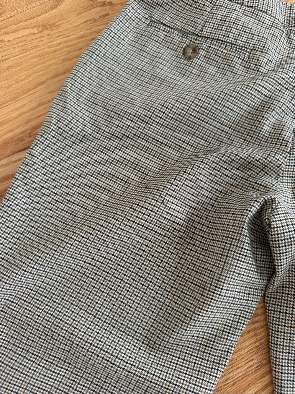 Michael Kors work pants plaid pants fall ankle pants